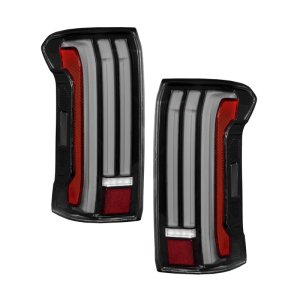 Toyota Tacoma Tail Lights - FORM Lighting - Sequential LED - Red/Smoked - `24-`26